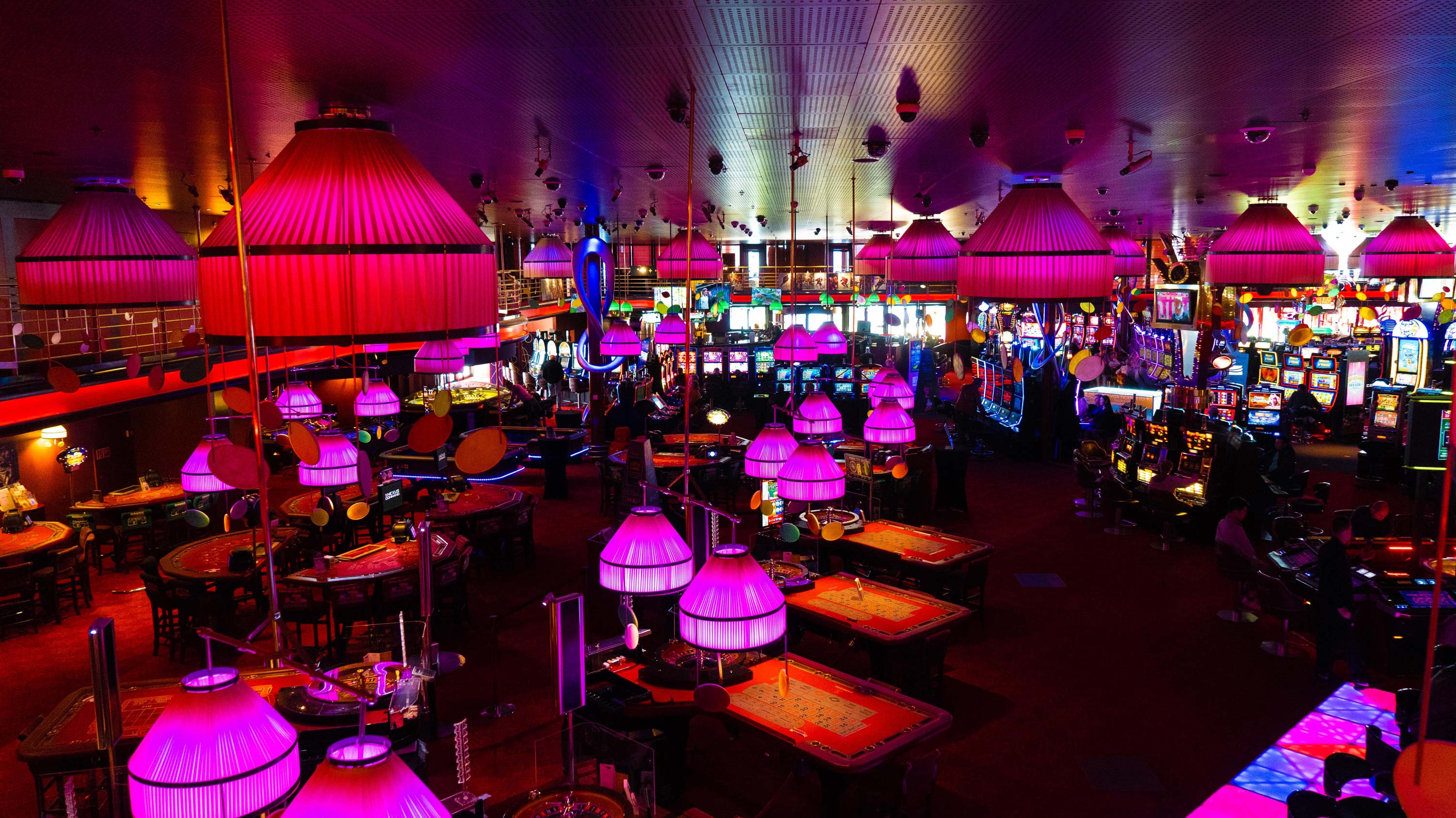 casino with led lighting